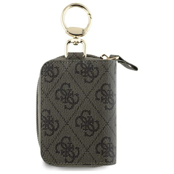 Guess Cable Pouch GUABP4DPTW Brown/brown 4G Triangle Cable Pouch