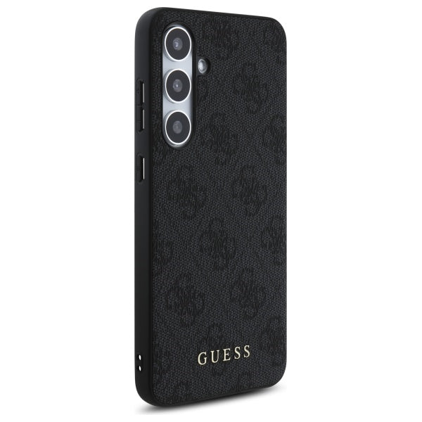 Guess GUHCS24FEG4GFGR S24 FE S721 gray/gray hardcase 4G Metal Gold Logo