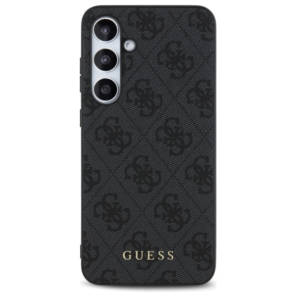 Guess GUHCS24FEG4GFGR S24 FE S721 gray/gray hardcase 4G Metal Gold Logo
