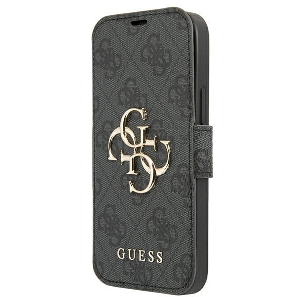 Guess GUBKP13X4GMGGR iPhone 13 Pro Max 6.7" gray/gray book 4G Big Metal Logo