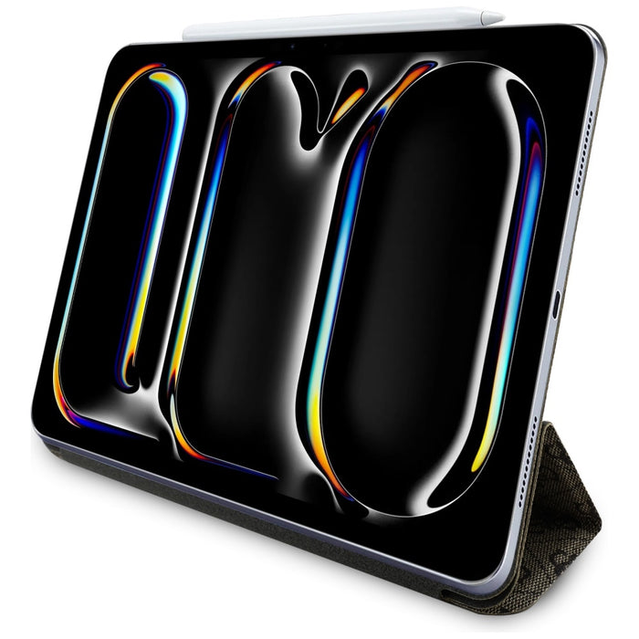 Guess GUFC11PM24PS4SGW iPad Pro 11" 2024 brown Magnetic 4G Big Logo