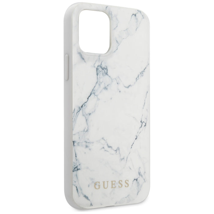 Guess Marble Case for iPhone 12 mini 5.4&quot; - White