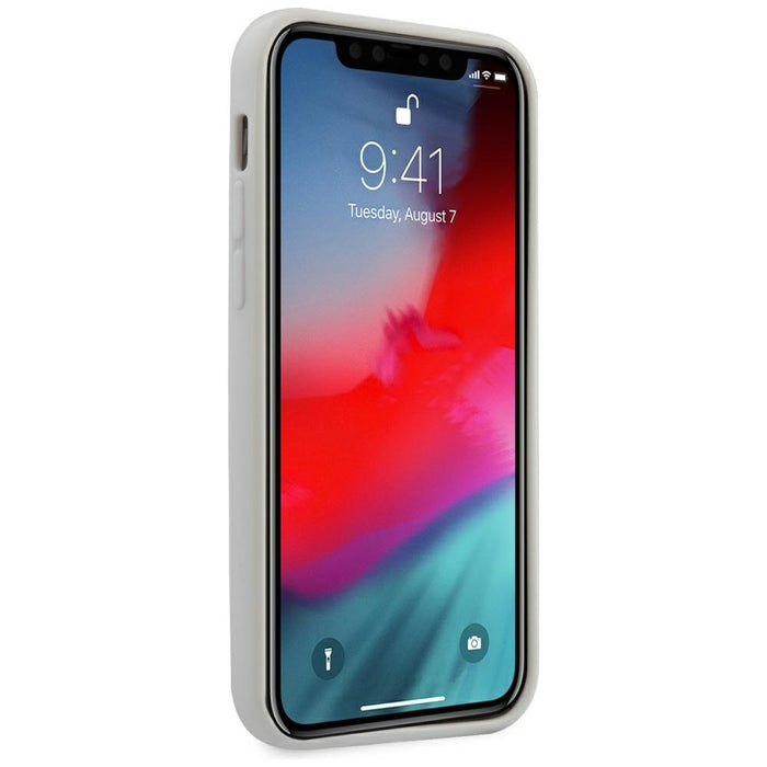 Guess Marble Case for iPhone 12 mini 5.4" - White