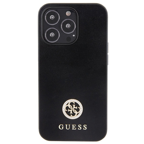 Guess GUHCP13XPS4DGPK iPhone 13 Pro Max 6.7" black/black hardcase Strass Metal Logo