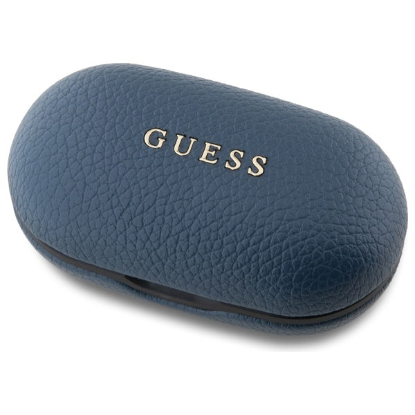 Guess Bluetooth headphones GUTWSPGTSPSB TWS + docking station blue/blue Grained Classic Logo