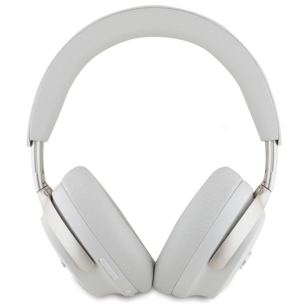 Guess Bluetooth ANC Headphones GUBHC22PSFCSME Beige/Beige Metal Script Logo