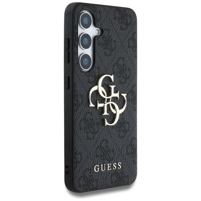 Guess Big 4G Logo Classic Logo Case for Samsung Galaxy S25 Plus Black