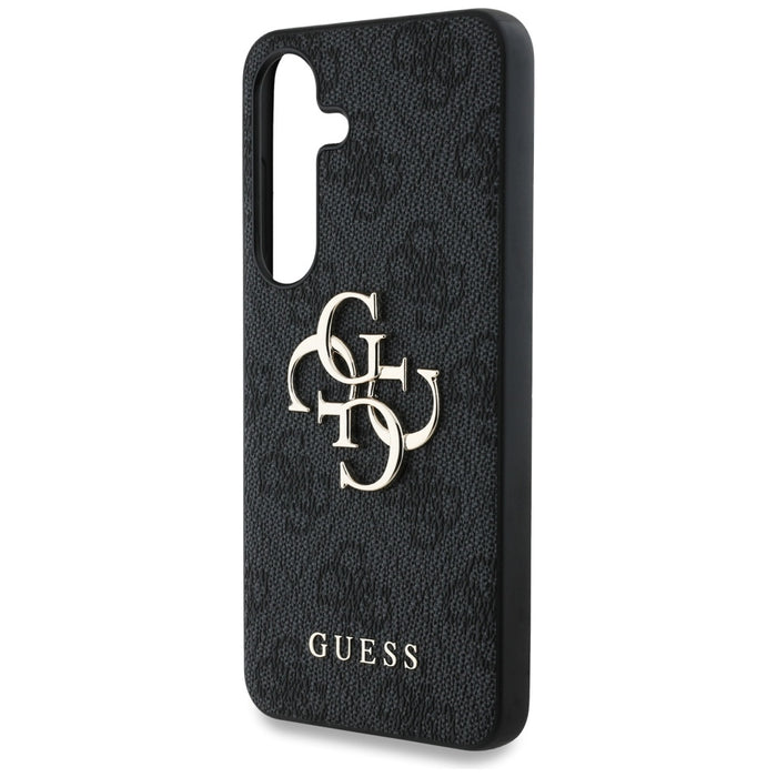 Guess Big 4G Logo Classic Logo Case for Samsung Galaxy S25 Plus Black
