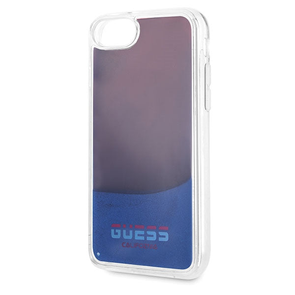 Guess California Glow in the dark case for iPhone 7 / 8 / SE 2020 - red