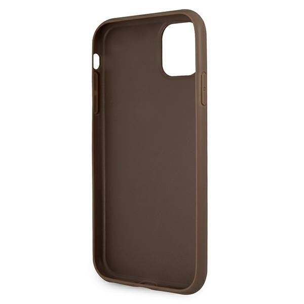 Guess 4G Stripe case for iPhone 11 / Xr 6.1" - brown