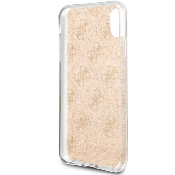 Guess 4G Glitter iPhone X/Xs Case - Gold