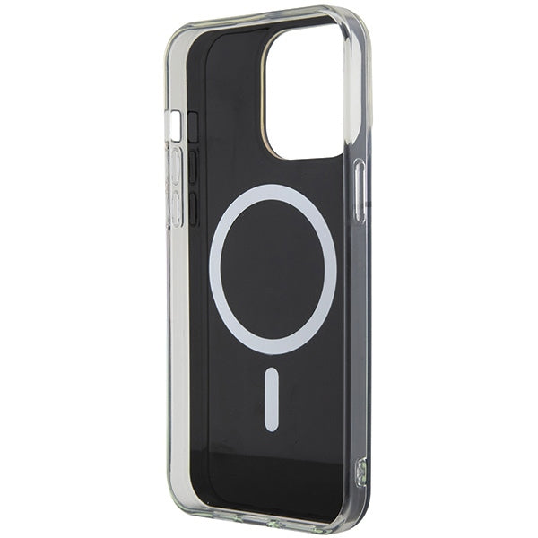 Guess IML Iridescent MagSafe case for iPhone 15 Pro Max 6.7" - multicolor