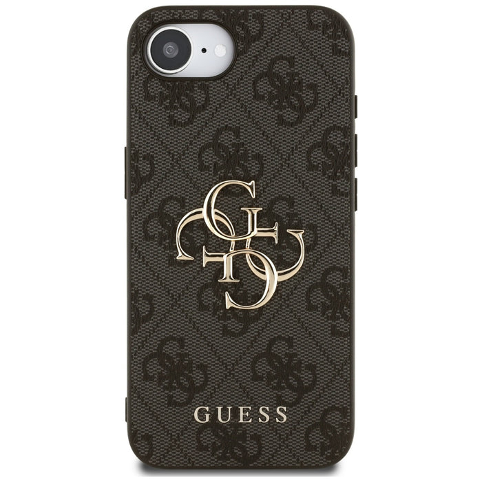 Guess 4G Big Logo Case for iPhone 16e - Black