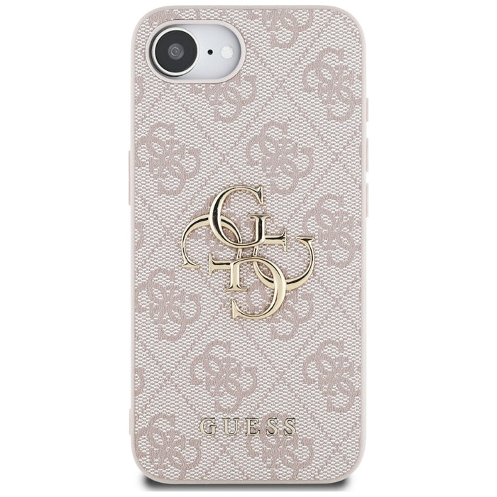 Guess 4G Big Logo Case for iPhone 16e - Pink