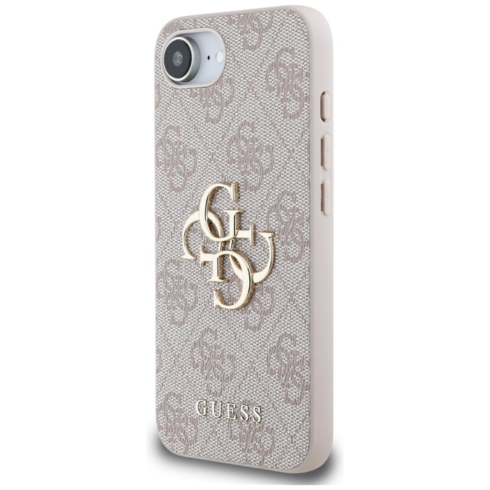 Guess 4G Big Logo Case for iPhone 16e - Pink