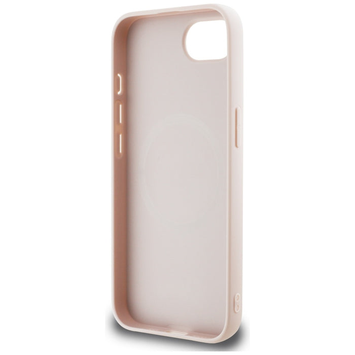 Guess 4G Script Logo MagSafe iPhone 16e Case - Pink