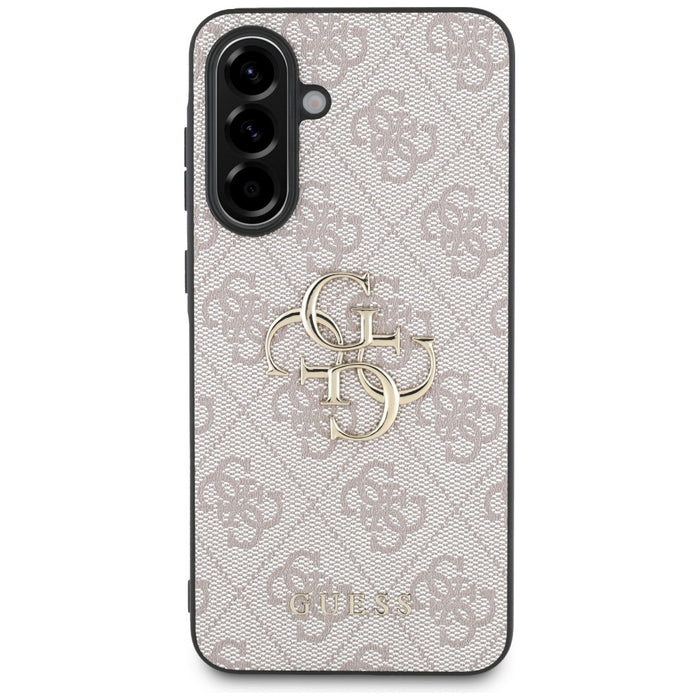 Guess Big 4G Logo Classic Logo Case for Samsung Galaxy A56 - Pink