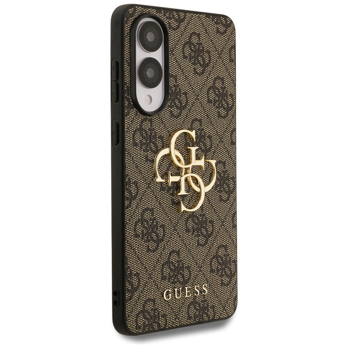 Guess Big 4G Logo Classic Logo Case for Samsung Galaxy S25 Edge - Brown