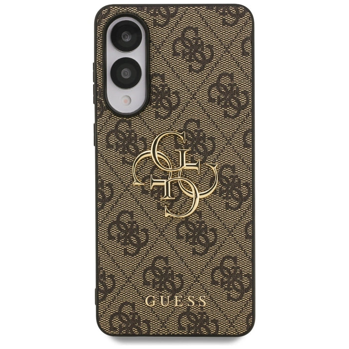Guess Big 4G Logo Classic Logo Case for Samsung Galaxy S25 Edge - Brown