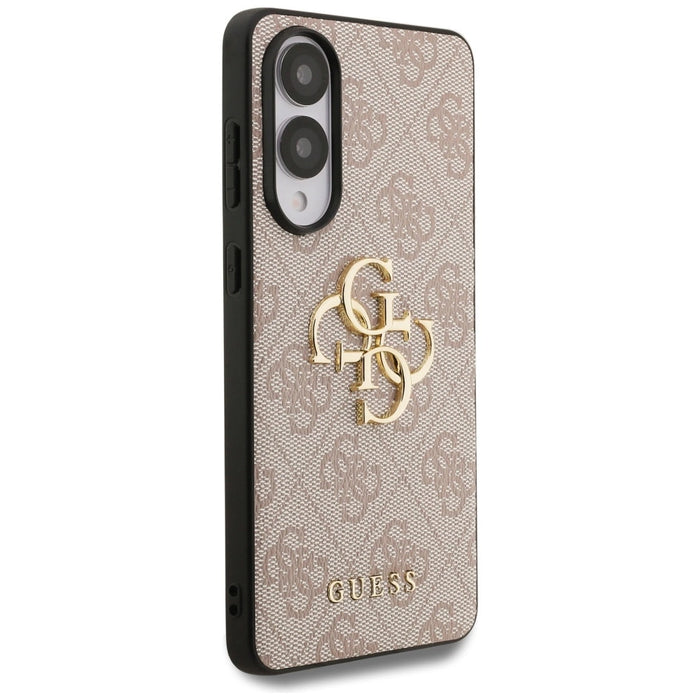 Guess Big 4G Logo Classic Logo Case for Samsung Galaxy S25 Edge - Pink