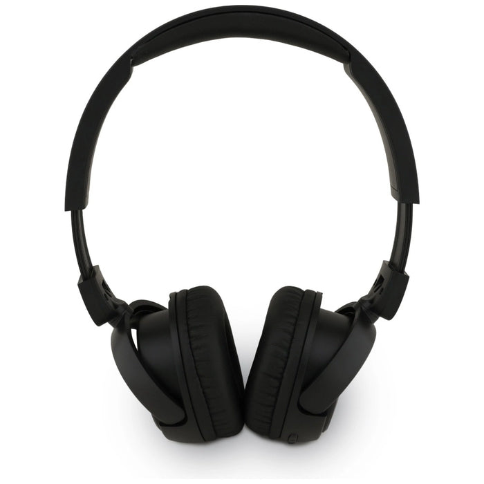 Guess Metal Logo Script Over-Ear Headphones - Black