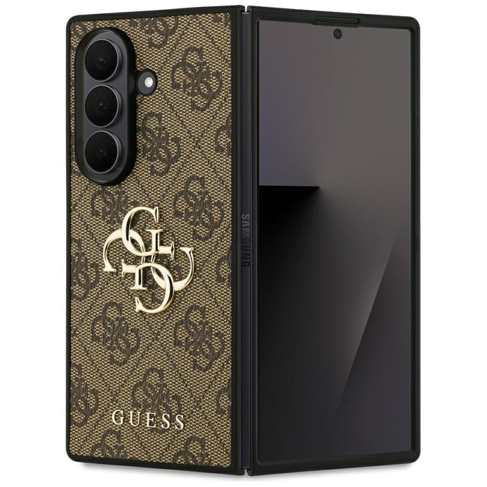 Guess Big 4G Logo Classic Logo Case for Samsung Galaxy Z Fold7 - Brown