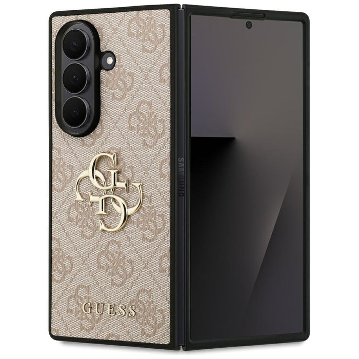 Guess Big 4G Logo Classic Logo Case for Samsung Galaxy Z Fold7 - Pink