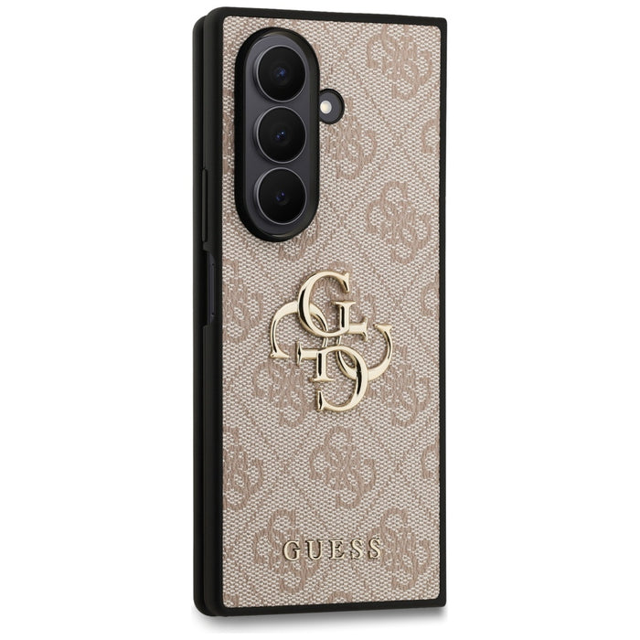 Guess Big 4G Logo Classic Logo Case for Samsung Galaxy Z Fold7 - Pink