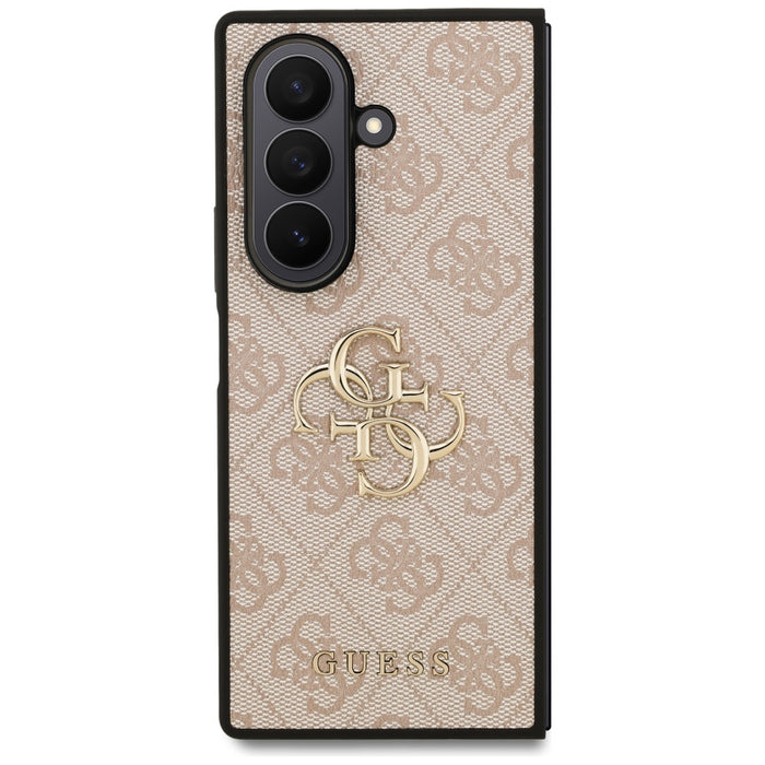 Guess Big 4G Logo Classic Logo Case for Samsung Galaxy Z Fold7 - Pink