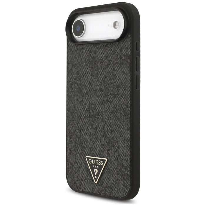 Guess 4G Strap Triangle Logo MagSafe Case for iPhone 17 Air - Black