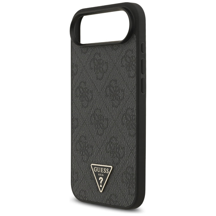 Guess 4G Strap Triangle Logo MagSafe Case for iPhone 17 Air - Black