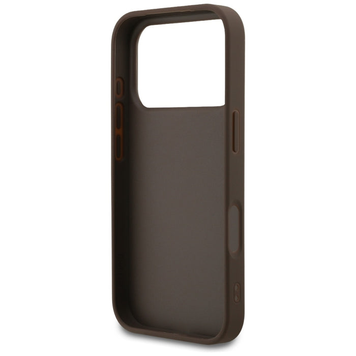 Guess 4G Classic Case for iPhone 17 Pro - Brown