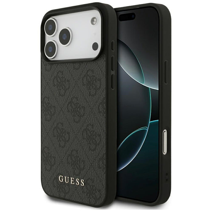 Guess 4G Classic Case for iPhone 17 Pro Max - Black