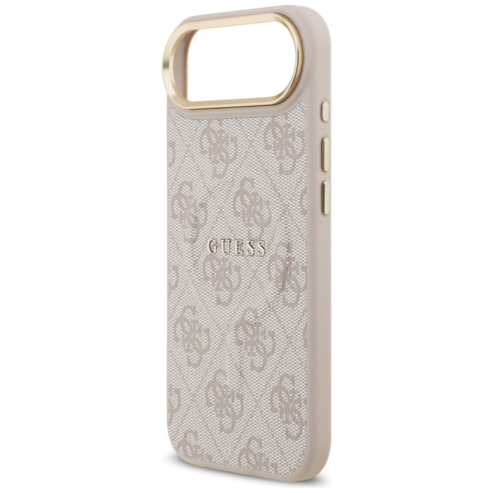 Guess 4G PU Classic Logo MagSafe Case for iPhone 17 Air - Pink