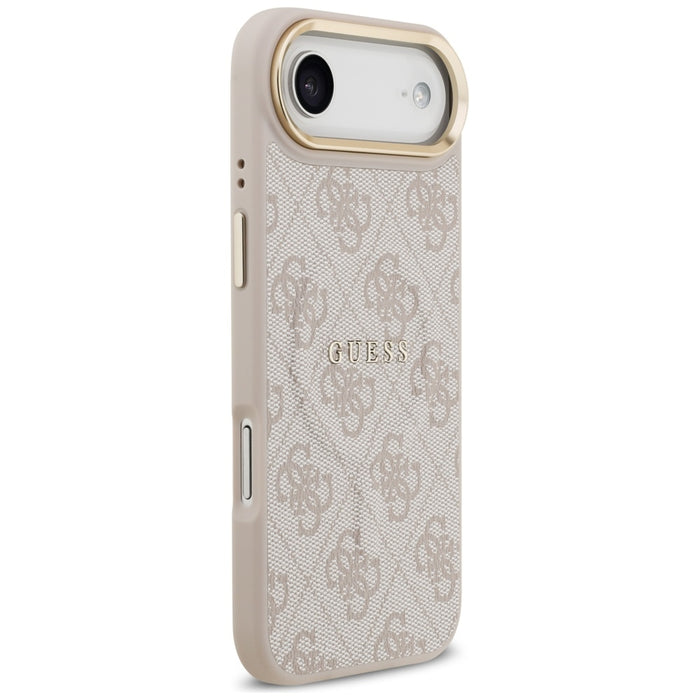 Guess 4G PU Classic Logo MagSafe Case for iPhone 17 Air - Pink