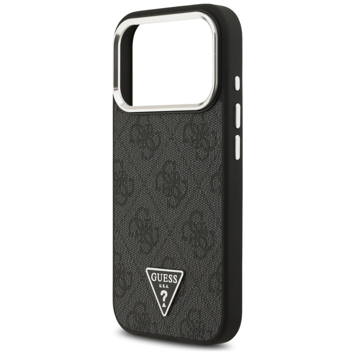 Guess 4G Triangle Logo MagSafe case for iPhone 17 Pro - black