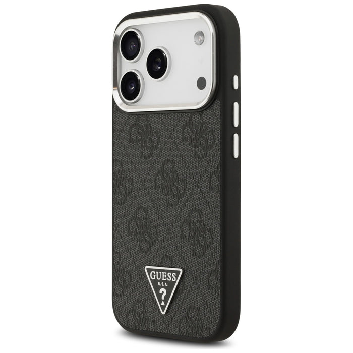 Guess 4G Triangle Logo MagSafe case for iPhone 17 Pro - black