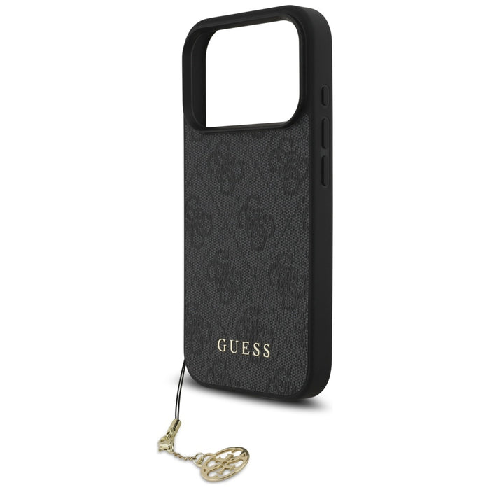 Guess 4G Charms Collection MagSafe case for iPhone 17 Pro - black