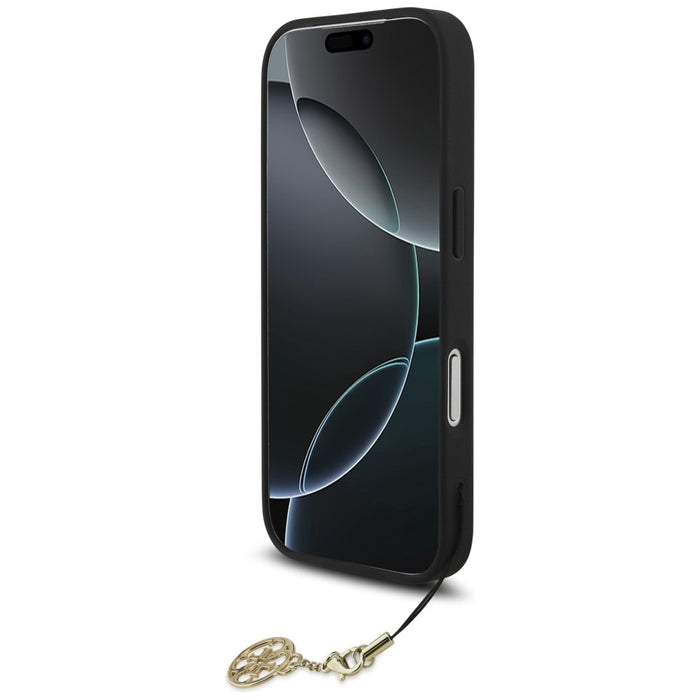 Guess 4G Charms Collection MagSafe case for iPhone 17 Pro - black