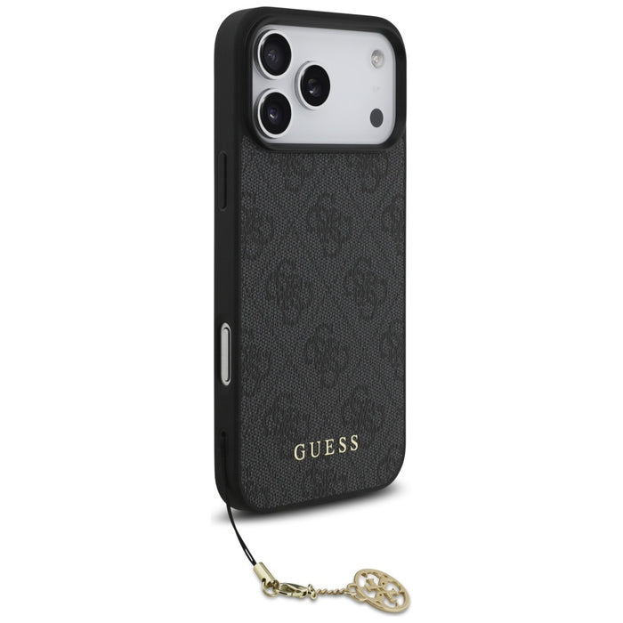 Guess 4G Charms Collection MagSafe case for iPhone 17 Pro Max - black