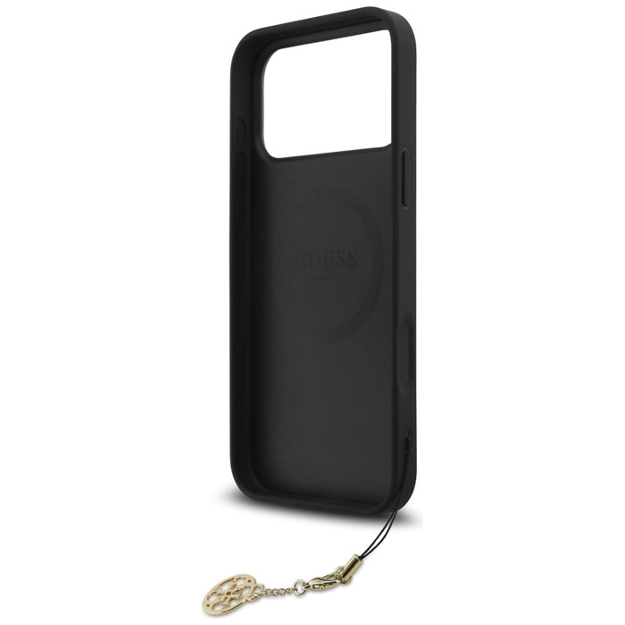 Guess 4G Charms Collection MagSafe case for iPhone 17 Pro Max - black
