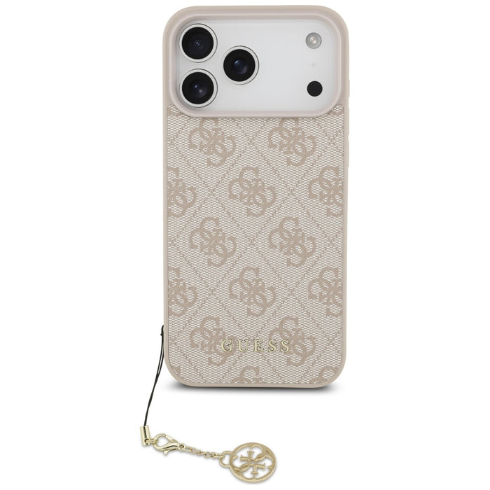 Guess 4G Charms Collection MagSafe Case for iPhone 17 Pro Max - Pink