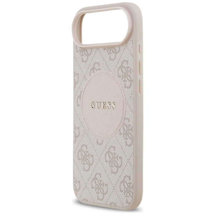 Guess 4G Circle Classic Logo MagSafe case for iPhone Air - pink