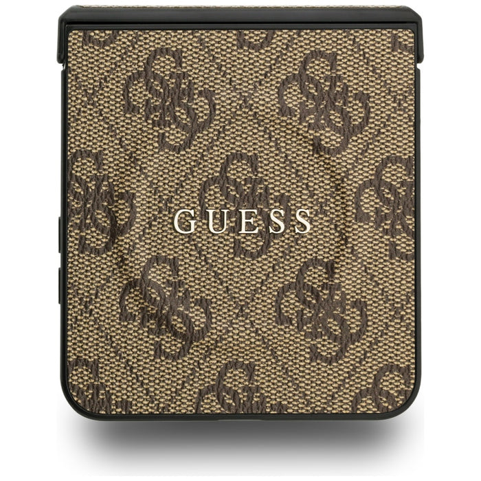 Guess 4G Classic MagSafe Case for Samsung Galaxy Z Flip 7 - Brown