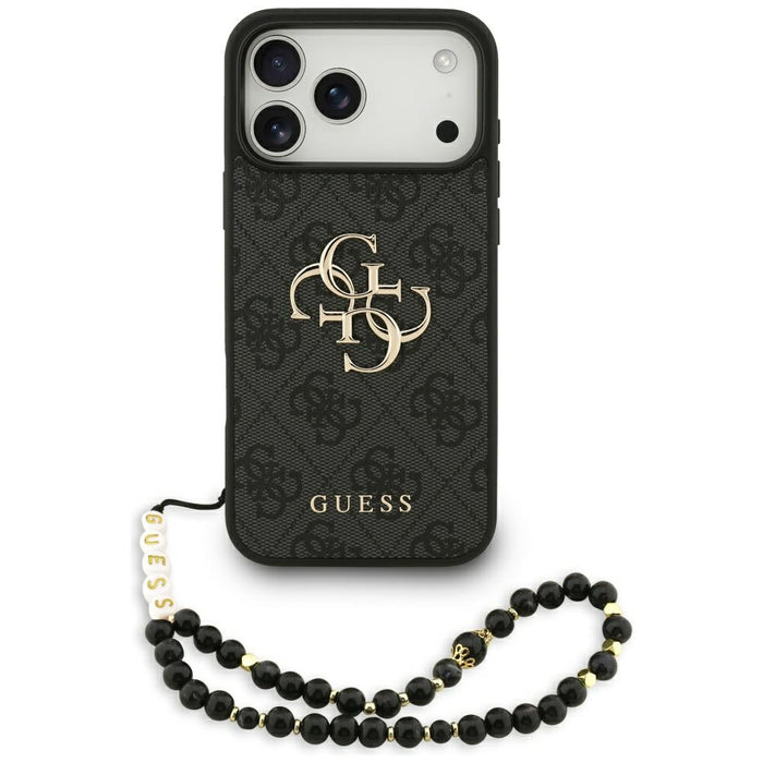 Guess 4G Strap 4G Classic Logo case for iPhone 17 Pro Max - black