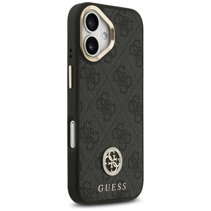 Guess 4G Strass Logo MagSafe case for iPhone 17 - black
