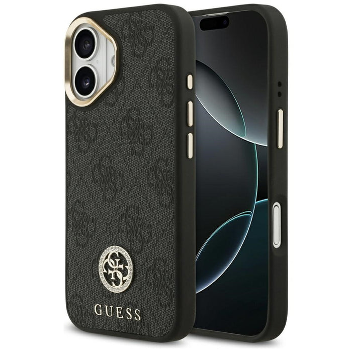 Guess 4G Strass Logo MagSafe case for iPhone 17 - black