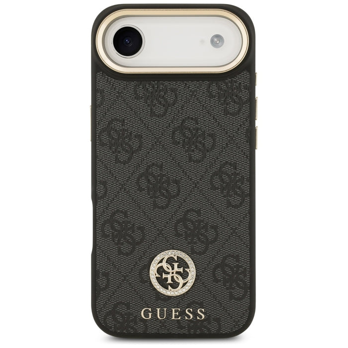 Guess 4G Strass Logo MagSafe case for iPhone Air - black