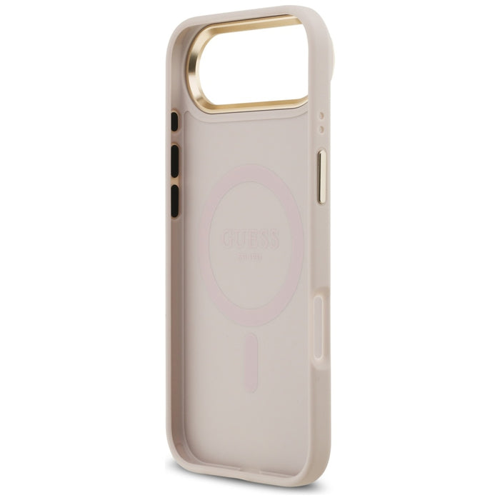 Guess 4G Strass Logo MagSafe Case for iPhone Air - Pink
