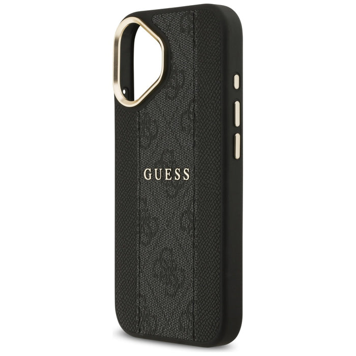 Guess 4G Stripe MagSafe case for iPhone 17 - black